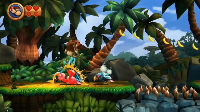 Donkey Kong Country Returns Wii 720p Dolphin 3.0 смотреть онлайн