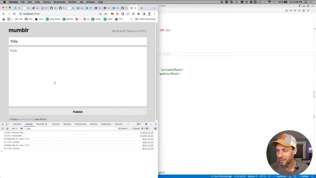 Coding With Jess EP22: Decentralized Blogging Engine смотреть онлайн
