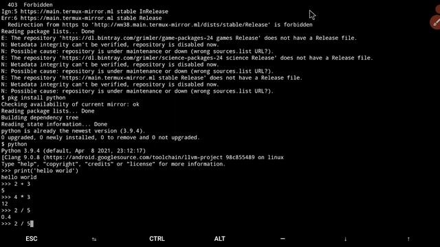 how to download and learn python in termux смотреть онлайн