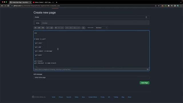 [Learn Git & GitHub in Arabic 2022 ] #38 Writing Wiki on the GitHub смотреть онлайн