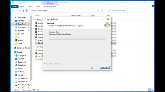 Git installation.. смотреть онлайн