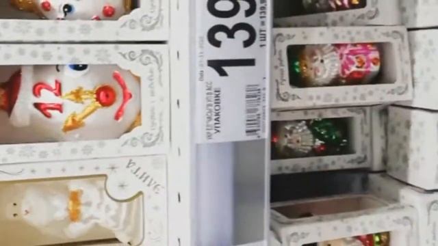 Ашан ❄️ Ёлка ? Новогодние игрушки ? смотреть онлайн