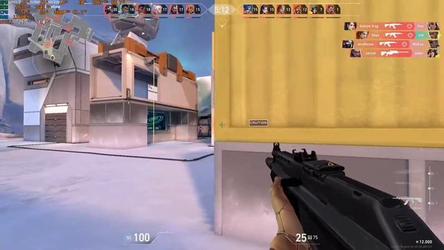 Valorant RTX 3060 i7 10700f @ 1080p смотреть онлайн