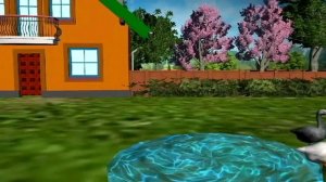 жили у бабуси   два весёлых гуся