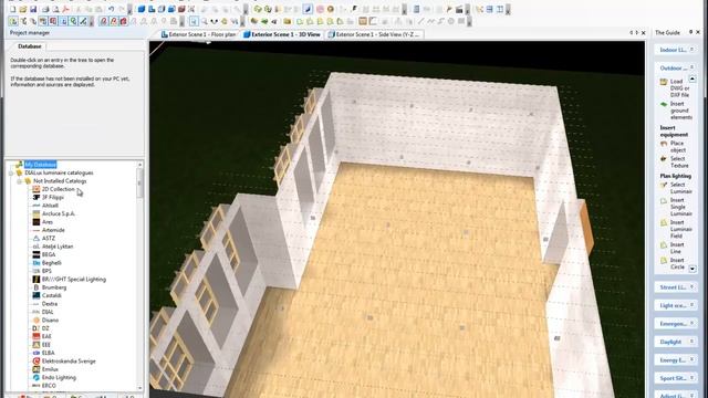 DiaLux 3ds import tutorial смотреть онлайн