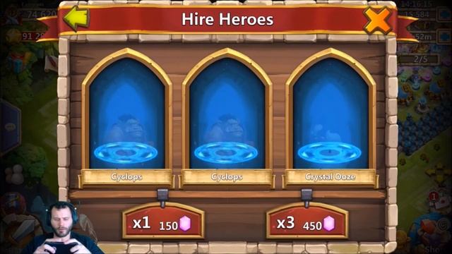 Death Knight Candy Kane & Treantaur ALWAYS Show UP Castle Clash смотреть онлайн