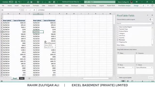 Manage Different GROUPING in Multiple Pivot Tables in Microsoft Excel - Cache Memory смотреть онлайн