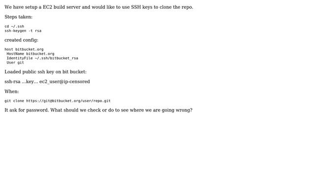 DevOps & SysAdmins: Git clone from Bitbucket.org on EC2 server using SSH keys (2 Solutions!!) смотреть онлайн