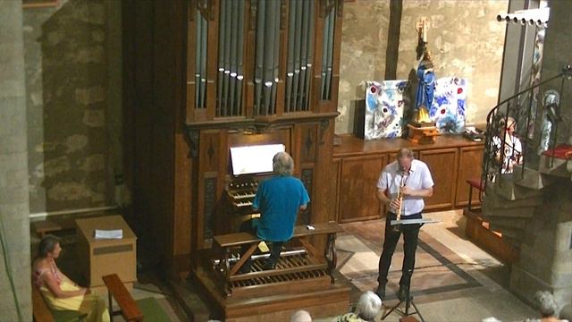Suite for soprano saxophone & organ, 3rd mvmt Allegro by Hans-André Stamm смотреть онлайн