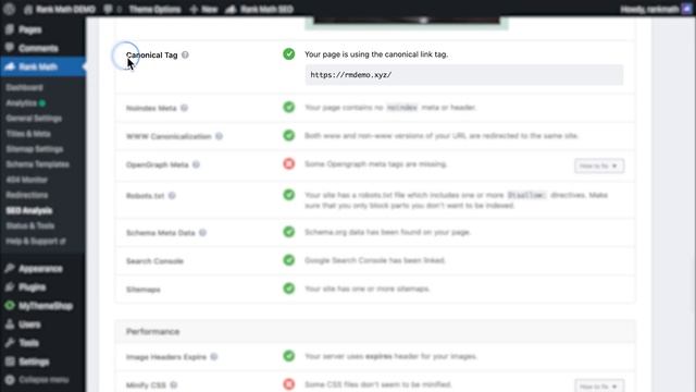 How To Run An SEO Analysis On Your Site with Rank Math SEO? Rank Math SEO смотреть онлайн