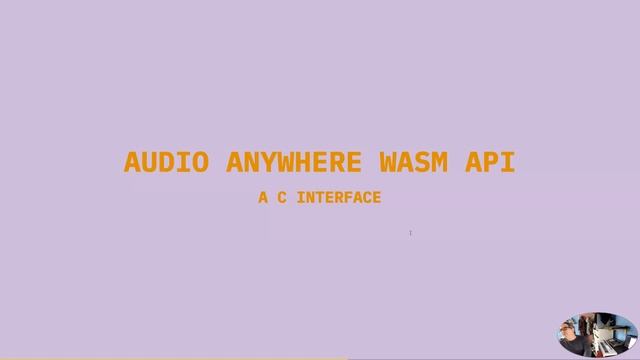 1_1_Audio anywhere with Faust - B. Gaster - M. Cole - IFC20 Conference смотреть онлайн