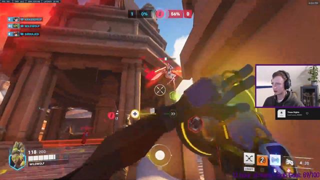 FUNNYASTRO LUCIO + SIRMAJED KIRIKO! [ OVERWATCH 2 TOP 500 SEASON 2 ] смотреть онлайн