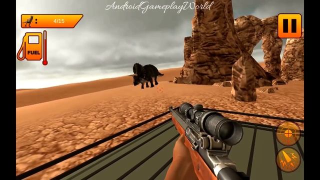 Safari Dino Hunting Android Gameplay смотреть онлайн