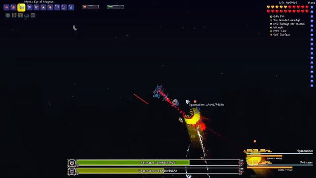 Terraria Calamity Mod: Twins Mage смотреть онлайн
