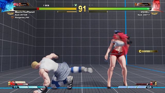 Street Fighter V Cody vs Poison / Perfect round смотреть онлайн