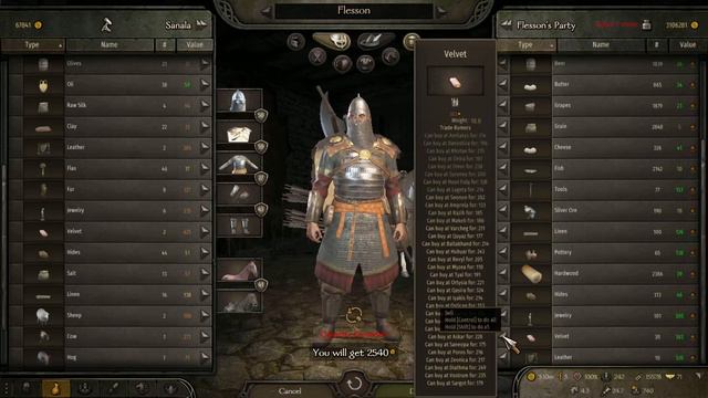 Bannerlord Patch 1.5.6 Day 1350-1455 (Trade Test To 300 For Dev Mexxico)(check Description)Flesson1