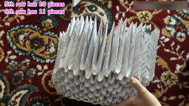 How to make a giant paper swan. 3D origami tutorial, variant 2 смотреть онлайн
