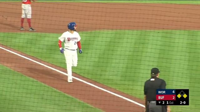 8/26/21 Condensed Game: Bisons fall 8-5 to Worcester смотреть онлайн