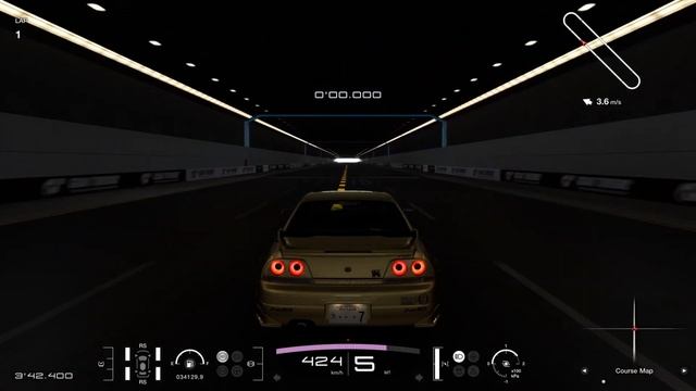 【グランツーリスモ 7/GT7/エンジンスワップ】NISSAN R33 GTR V'spec 97 (VRH35Z-R92CP)最高速セッティング Top speed Km/h 428 смотреть онлайн