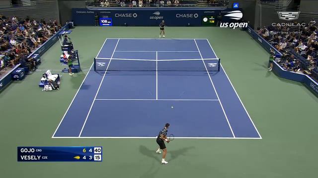 Borna Gojo vs. Jiri Vesely Highlights | 2023 US Open Round 3 смотреть онлайн