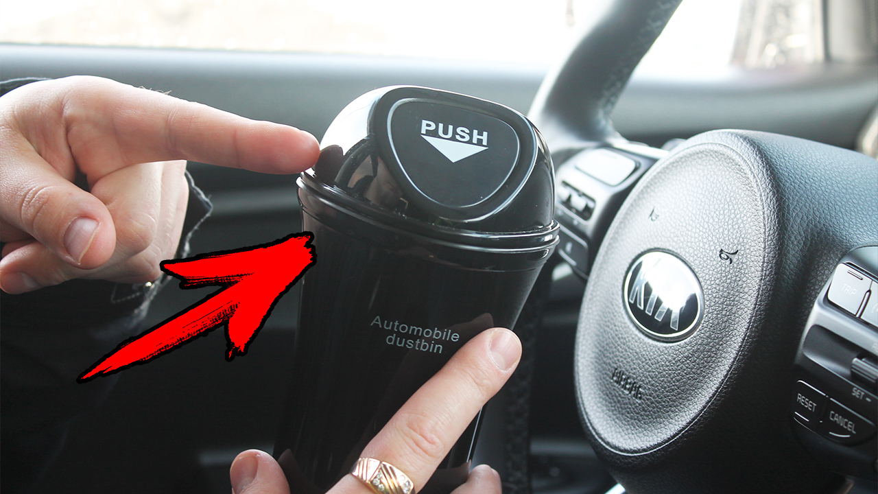 Мини урна (мусорка) в авто смотреть онлайн