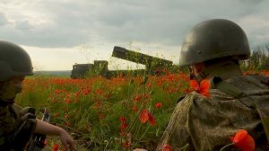 Расчет РСЗО «Торнадо-С» Западного военного округа поразил командный пункт ВСУ