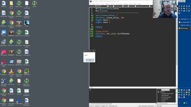 How to use a SetTimer in AutoHotkey to mimic Multi-Threading смотреть онлайн