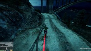 Самая сложная часть космического корабля в GTA V под мостом