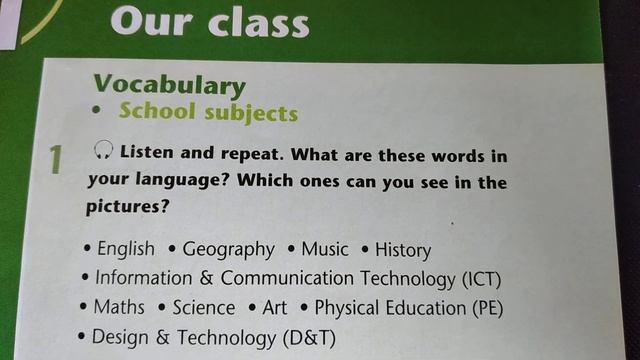 Excel Grade 6 Module 1 Our class смотреть онлайн