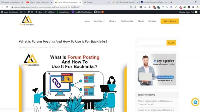What is Forum Posting in SEO and How to Build Forum Links? | SEO Course for Beginners Tutorials #45 смотреть онлайн