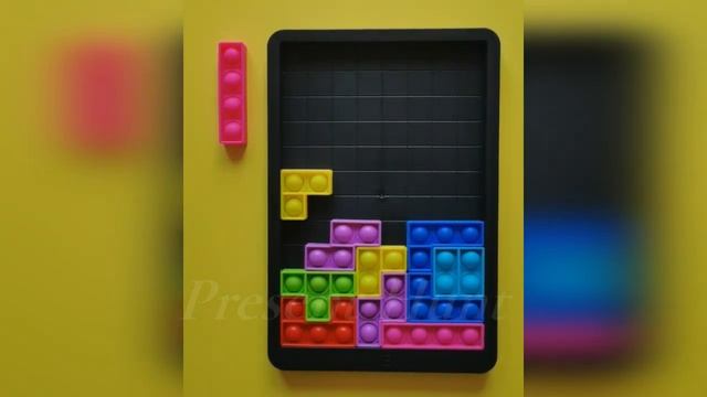 Pop It Tetris Jigsaw Puzzle Game смотреть онлайн