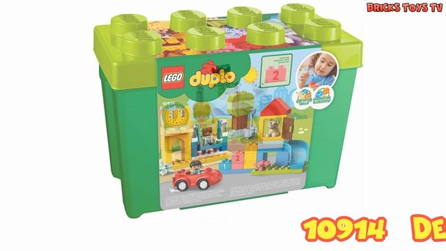 LEGO DUPLO Winter Sets 2020 NEW! Новые наборы ЛЕГО ДУПЛО зима 2020 года. Строим из ЛЕГО Дупло. смотреть онлайн