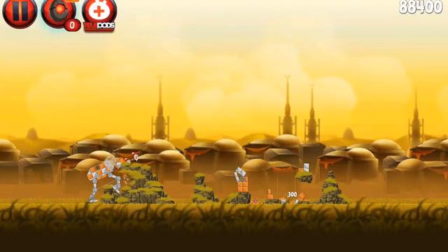 ANGRY BIRDS STAR WARS 2-REBELS {PORK SIDE} LEVEL PE-5 THREE STAR WALKTHROUGH
