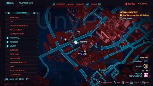 All Clothing Vendors Showcase in Cyberpunk 2077 Phantom Liberty 2.0 смотреть онлайн