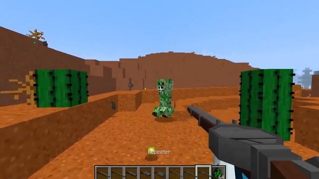 БОЛЬШОЙ МОД НА 3Д ОРУЖИЕ С РЕАЛИСТИЧНОЙ АНИМАЦИЕЙ МОДЫ МАЙНКРАФТ 1.12.2 СКАЧАТЬ смотреть онлайн