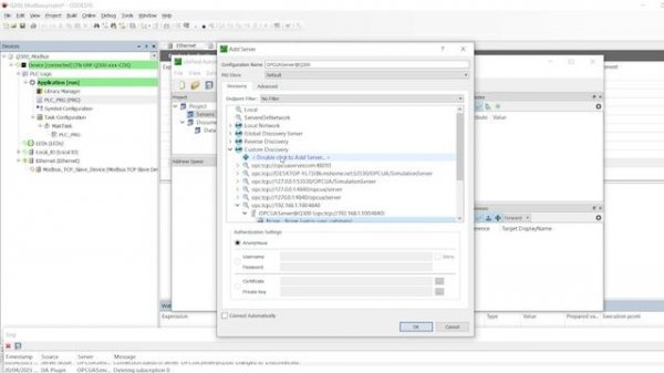 OPC UA Server Implementation in Codesys. Implementation of OPC UA Server on PLC in Codesys