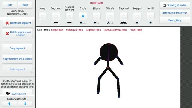 How to create and save a stick figure (stick nodes) смотреть онлайн