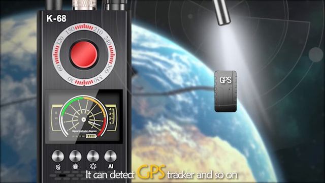 Wattne K68 Pro Anti Spy Detector Teacing Video смотреть онлайн