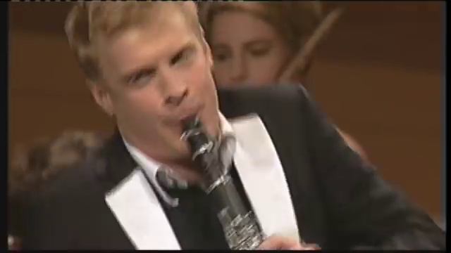 Martin Fröst, Mozart Clarinet Concerto part 3 смотреть онлайн