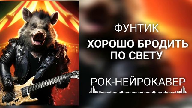 Фунтик - Хорошо бродить по свету (Рок-Нейрокавер | AI Cover) смотреть онлайн