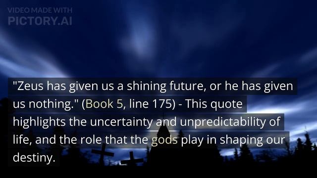 The Odyssey By Homer -summary By Chat GPT And PICTORY.AI