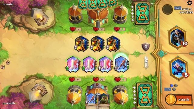 World of Myths CCG android game first look gameplay español смотреть онлайн