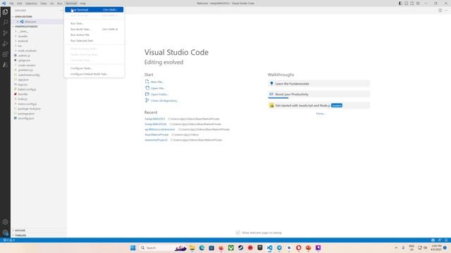 Hello World Project with react native CLI смотреть онлайн