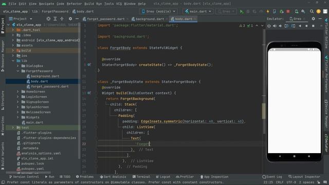 Flutter Tutorial for Beginners 2023 | Build iOS Android OLX Clone App | Firebase Android Studio смотреть онлайн
