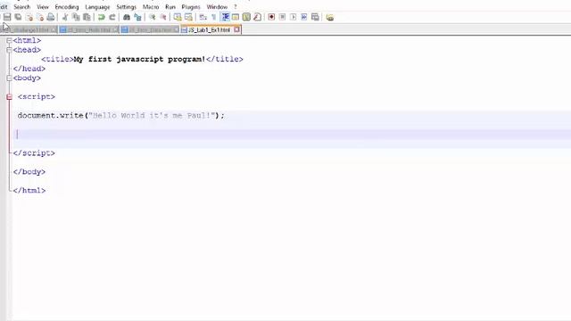javascript tutorial 1 смотреть онлайн