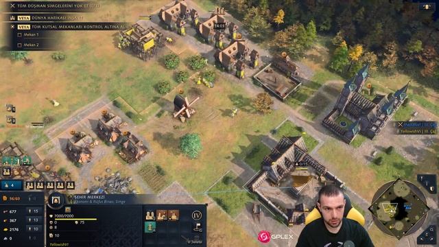 Age of Empires IV Kutsal Roma imp, İngiliz, Çin #16 - DÜŞÜK DERECELİ 1v1 | AoE4 Oynayış Sezon 5 #16 смотреть онлайн