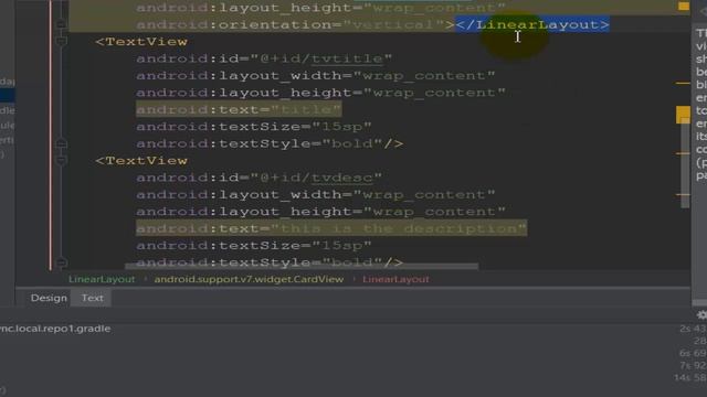 Fetch Data into RecyclerView using kotlin part 02 смотреть онлайн