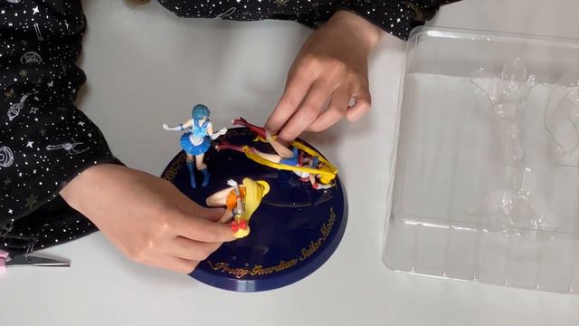 Распаковка обновленного набора мини фигурок Sailor Moon HGIF // HGIF Mini figure set unboxing смотреть онлайн
