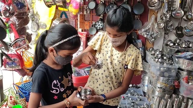 Miniature shopping vlog | zam zam steel house mylapore |ini's galataas смотреть онлайн