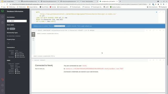 Part 6: Bite-Sized Neo4j for Data Scientists - Populating the Database with LOAD CSV смотреть онлайн